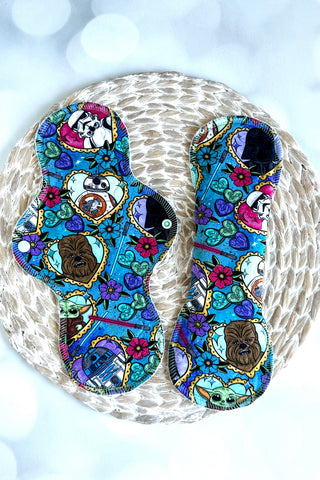 Bamboo French Terry - Galactic Sweethearts
