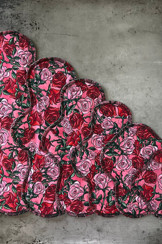 Woven Cotton - Roses