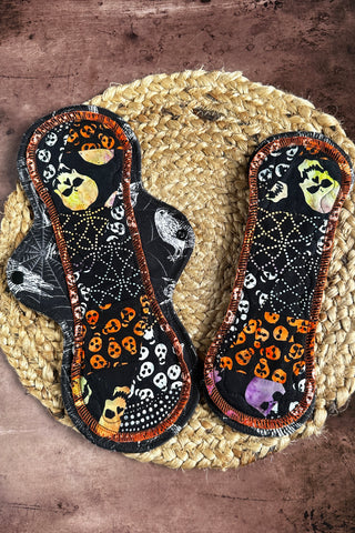 Quilted Cotton Batik - Halloween Prints - Exposed Core