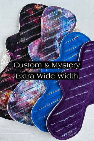 Custom & Mystery - Gusher Pads - EXTRA WIDE Width
