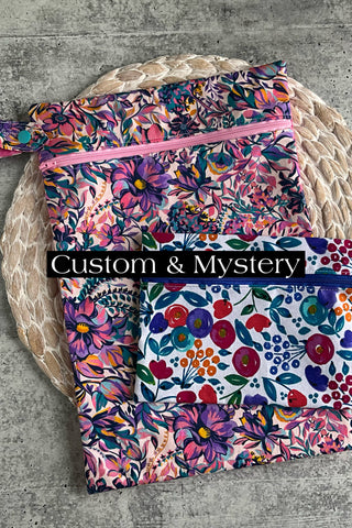 Custom & Mystery Print -  Wet Bags & Pad Wrappers
