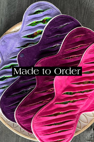 Made to Order - Velour Topped Gusher Pads - 12” & 14” Heavy