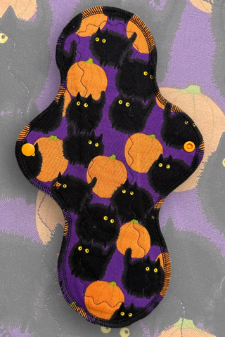 Woven Cotton - Scaredy Cats